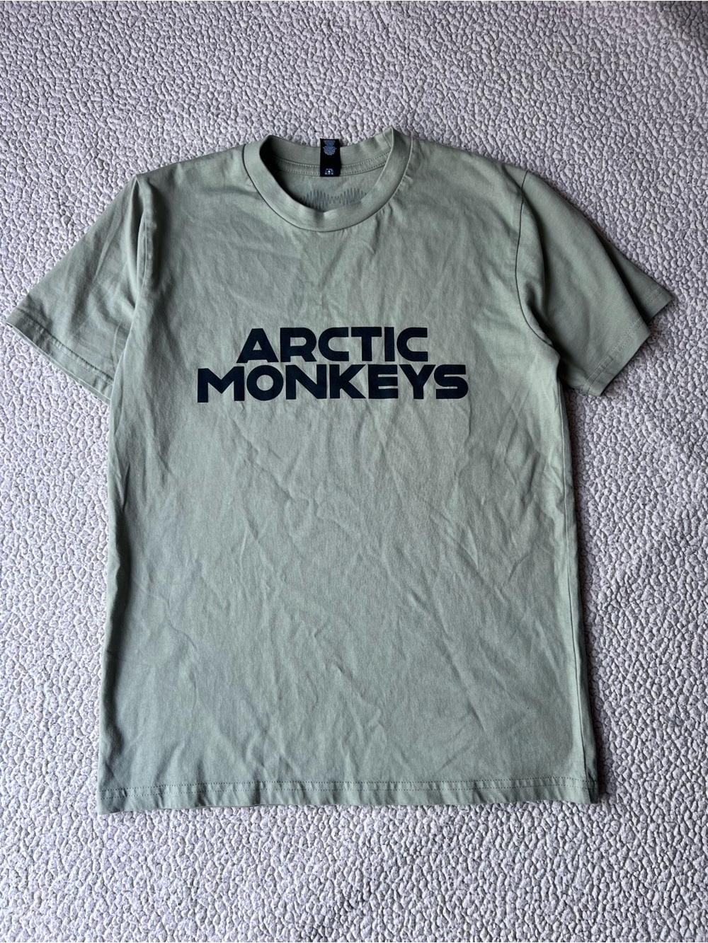 Arctic Monkeys Sage Green Band Merch Comfy Tee T-Shirt Casual Class Size Small